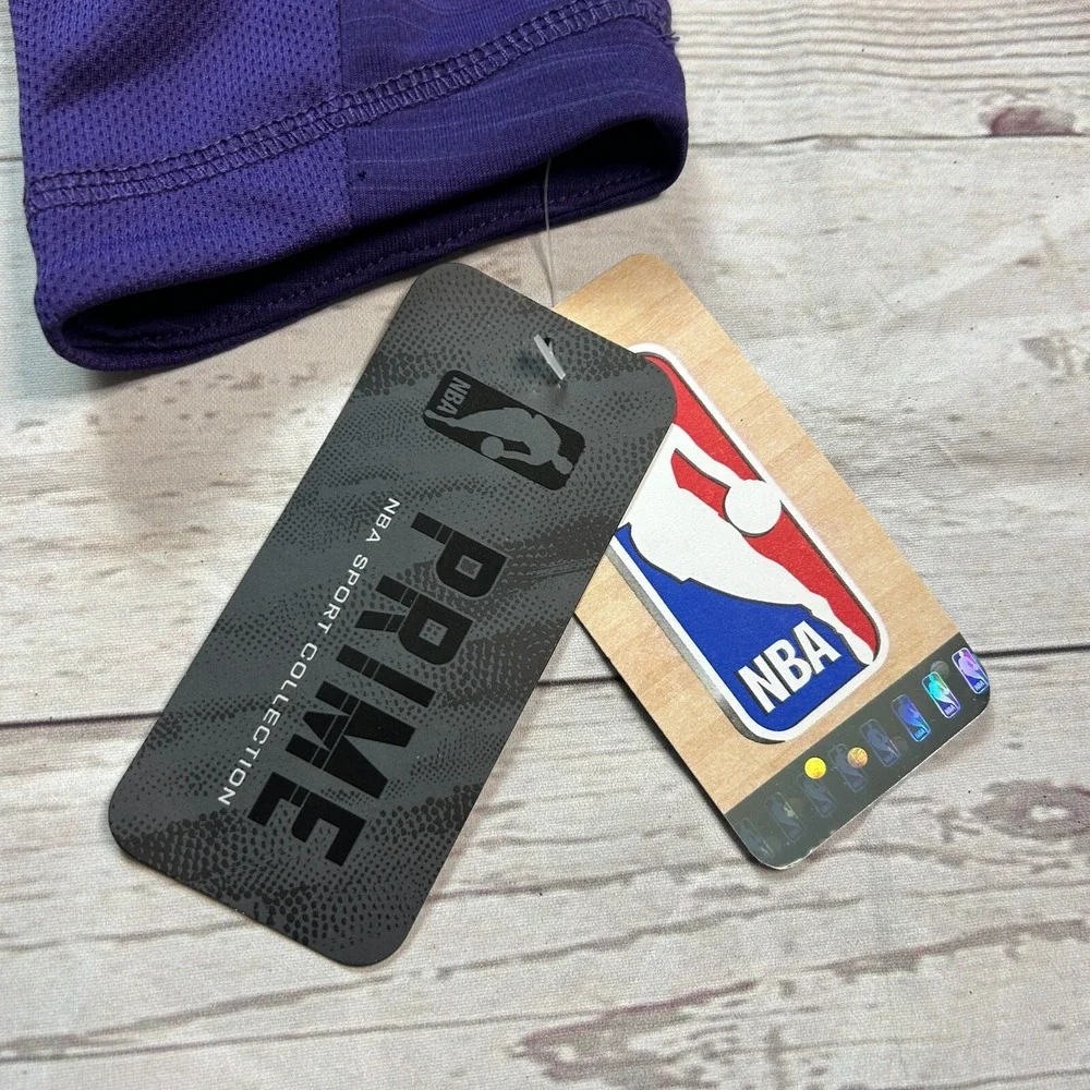 Phoenix Suns New NBA Jacket 1/4 Zip Team Purple Orange Pullover Youth XL‎ 18/20